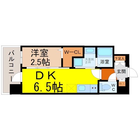 エステムコート名古屋サウスプレミオの物件間取画像